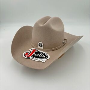 Justin 3X Rodeo Silverbelly Wool Cowboy Hat